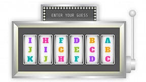 slot machine: interactive puzzle